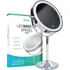 Mirlux Make-up-Spiegel mit LED-Beleuchtung - 10-fache Produktbild-Vorschau 1