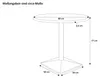 Bistrotisch Emilio | Ø 80 cm Rund | Akazienholz massiv | Produktbild-Vorschau 2