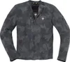 Merlin Covert Camo Motorrad Wachsjacke, blau, L Produktbild-Vorschau 3