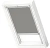 VELUX Verdunkelungsrollo uni grau mit Alu- Rahmen Produktbild-Vorschau 2