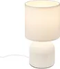 Nočná lampa E14 látkové tienidlo stolová lampa káblový Náhľad obrázku produktu 2