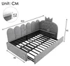 Letto a castello per bambini Flieks 90x200 cm con letto Anteprima dell’immagine prodotto 5