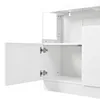 MODFU Sideboard Hochglanz mit LED-Vitrine,Beistellschrank Produktbild-Vorschau 8