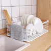 Livingandhome Geschirrabtropfgestell, Metall Abtropfgestell Produktbild-Vorschau 3