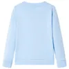 Kinder-Sweatshirt Hellblau 128 Produktbild-Vorschau 2