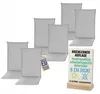 Pillows24 - 6x Hochlehner Auflagen 120x50x8 cm | Bequeme & Produktbild-Vorschau 1