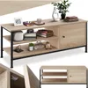 tectake® TV-Regal Durban 110 x 40 x 45,5 cm Produktbild-Vorschau 9