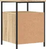 vidaXL Szafka nocna dąb sonoma 44x45x60 cm Materiał Podgląd zdjęcia produktu 5