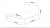Doppelbett 180x200 FLEK 2 – rosa Produktbild-Vorschau 2