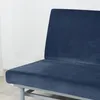 Elastischer Velours-Bezug für Schlafsofa / Couch 190–210 cm Produktbild-Vorschau 4