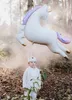 Magischer Einhorn-Folienballon mit Gold- und Produktbild-Vorschau 5