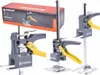 A collage of product images showing a manual lift for furniture, with a box in the background. Produktbild-Vorschau