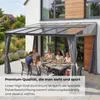 osoltus Alu Pavillon Terrassendach Terrassenüberdachung Produktbild-Vorschau 5