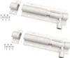 Stück Fashion Edelstahl Türschloss, 88 x 25 mm, weiß Produktbild-Vorschau 1