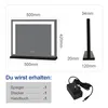 Heilmetz Hollywood Kosmetikspiegel 50x42cm Schminkspiegel Produktbild-Vorschau 5
