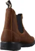 A single brown suede boot is shown from the back and side against a white background. Voir les images du produit