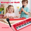 COSTWAY 37klávesový dětský keyboard, dětský klavír s 8 Náhled obrázku produktu 7
