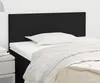 vidaXL Testiera nera 90x5x78/88 cm Tessuto Anteprima dell’immagine prodotto 8