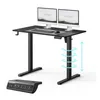 Bureau élévable SENSE7 NOJO Light, dimensions 100x60 cm. Voir les images du produit 1