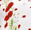 Kaeppel Seersucker Bettwäsche 135x200cm Red Poppy Mohn Rot Produktbild-Vorschau 5
