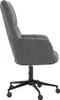 vidaXL Relax křeslo Dark Grey Velvet Náhled obrázku produktu 3