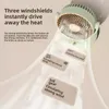 Zimilo Tragbarer Tischventilator mit 3 Windstufen, Produktbild-Vorschau 2