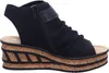 Rieker Damen Keilsandalette schwarz Produktbild-Vorschau 35