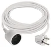 Prodlužovací kabel 5 m / 1 zásuvka / bílý / PVC / 1 mm2 Podgląd zdjęcia produktu