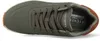 A top-down view of a green Skechers sneaker. Voir les images du produit