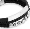 SERASAR | Premium-Lederarmband für Herren [Pearl] mit Produktbild-Vorschau 8