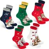 BRUBAKER, 5 pares de calcetines navideños para gatos, para Vista previa de la imagen del producto 4