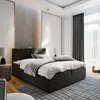 Masseno Boxspringbett RIVA 140x200 cm Komplett-Set mit Produktbild-Vorschau 1