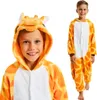 Onesie Kigurumi Pigiama Giraffa Costume travestimento Anteprima dell’immagine prodotto 1