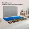 KitchenYeah© Herdabdeckplatte Koralle in leichtem Wasser , Produktbild-Vorschau 3