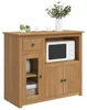vidaXL Meuble de rangement avec micro-ondes PANAMA, Voir les images du produit 3