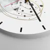 Wanduhr - Rund - Glasuhr - Modern Abstraktion Flecken - Produktbild-Vorschau 5