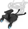 Fiqops Buggy Board se sedadlem Kiddyboard Pushchair Board Náhled obrázku produktu 1