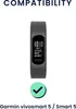 kwmobile 2x Uhrenarmband für Garmin vivosmart 5 / Smart 5 Produktbild-Vorschau 2