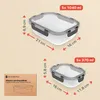 KitchenBrothers Meal Prep Boxen - Glas Frischhaltedosen Set Produktbild-Vorschau 4