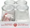 WECK Rundrandglas Tulpe 1,0l 4er Pack Produktbild-Vorschau 6