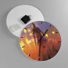 Wanduhr - Rund - Glasuhr - Krieger Schwert - 30x30cm - Produktbild-Vorschau 2