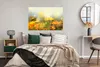 MuchoWow® Poster Blumen - Landschaft - Gelb 120x80 cm - Produktbild-Vorschau 4