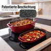 STONELINE® Bräter 40x22 cm 5,8 l Aluminiumguss | mit Deckel Produktbild-Vorschau 4