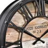 Horloge murale vintage marron 39 cm Voir les images du produit 3