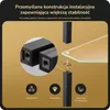 Lampa podłogowa EDISHINE do salonu, drewniana, z regulacją Podgląd zdjęcia produktu 3