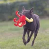 Beeztees Oktopus Amy - Hundespielzeug - Plüsch - Rot - Produktbild-Vorschau 2