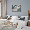 Italienischer Leinwand Leinwandbild - Mountainous  with Produktbild-Vorschau 2