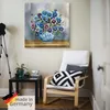 ARTland Leinwandbild Stiefmütterchen Größe: 30x30 cm Produktbild-Vorschau 5