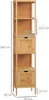kleankin Badezimmerschrank, Hochschrank, Badschrank, Produktbild-Vorschau 3