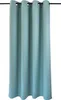 Vorhang Verdunkelung Ösenschal Thermo Dimout türkis - Höhe Produktbild-Vorschau 3
